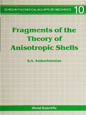 cover image of Fragments of the Theory of Anisotropic Shells